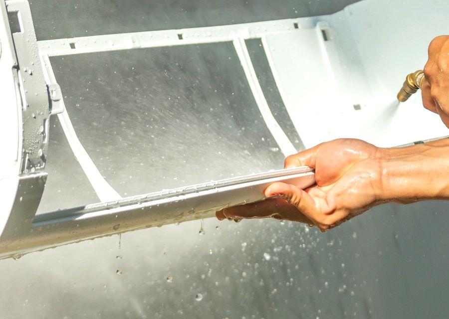 Adv Air Duct Clng air duct cleaning work in Zirconia NC