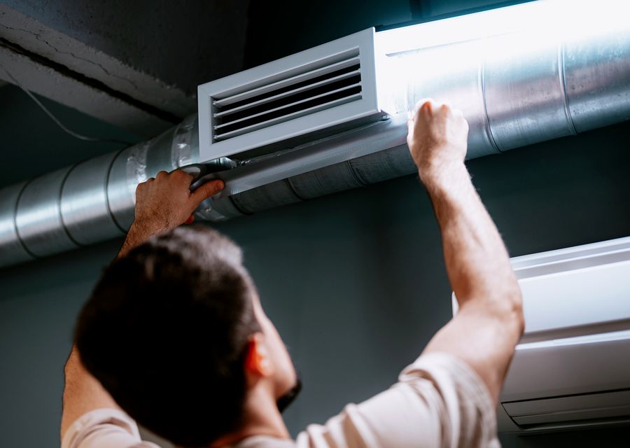 Cold Flow Air Duct air duct cleaning work in East Lyme CT