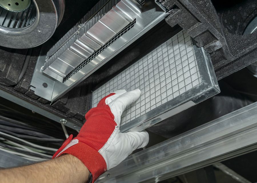 Dustless Duct air duct cleaning work in Swansea MA