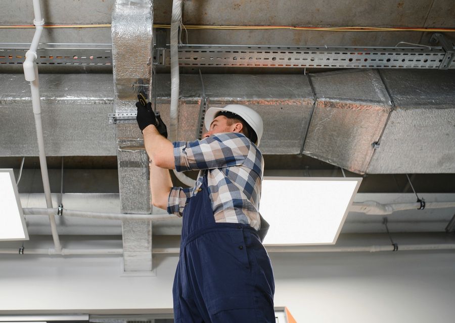 Environmental Air Force air duct cleaning work in Wareham MA