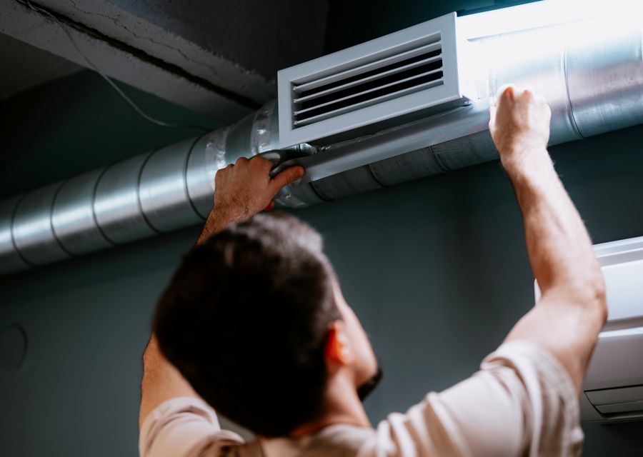 Dr Duct air duct cleaning work in Tewksbury MA
