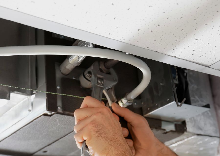 Master Cleaning air duct cleaning work in Tolland CT